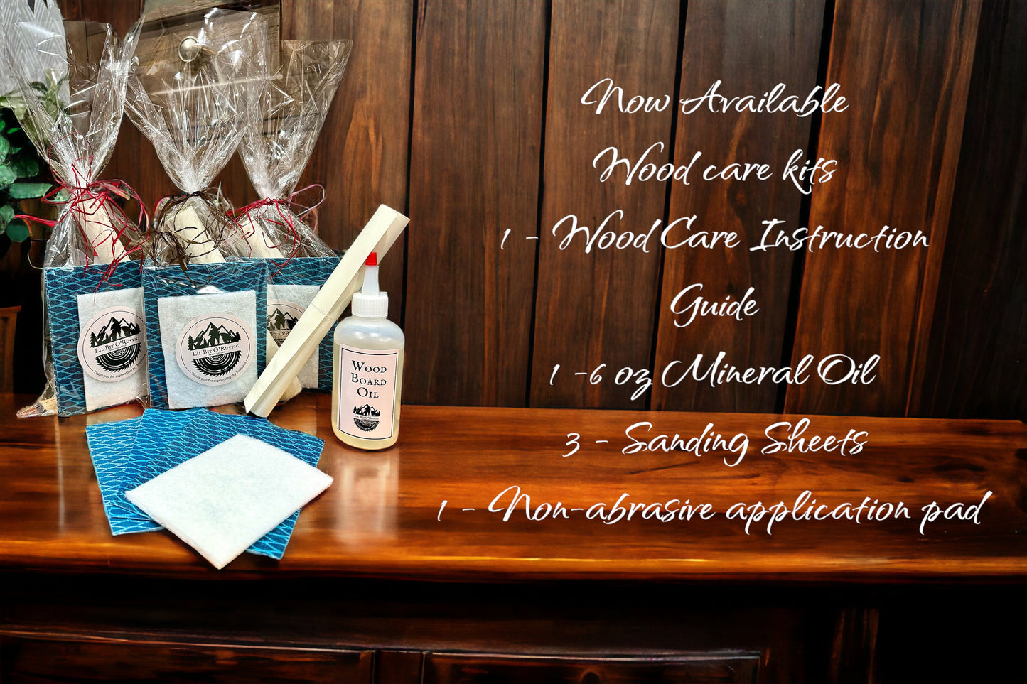 Wood Board Care Kit